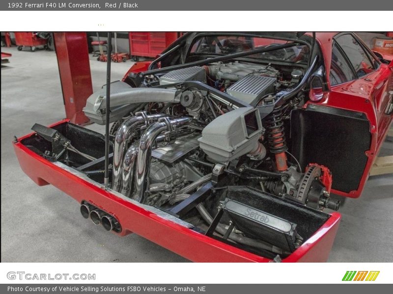 Undercarriage of 1992 F40 LM Conversion