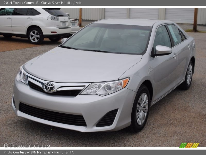 Classic Silver Metallic / Ash 2014 Toyota Camry LE
