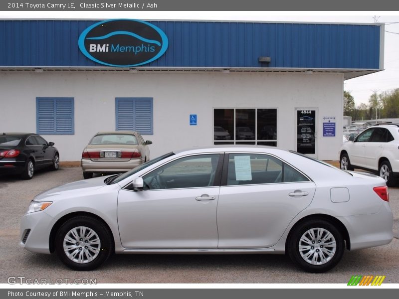 Classic Silver Metallic / Ash 2014 Toyota Camry LE