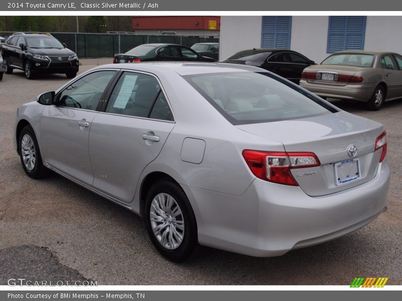 Classic Silver Metallic / Ash 2014 Toyota Camry LE