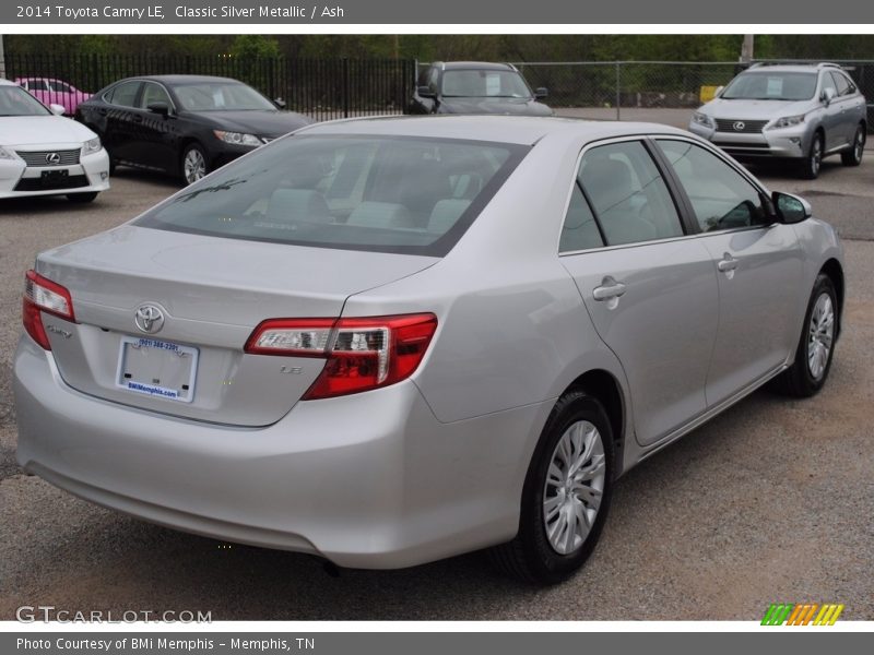 Classic Silver Metallic / Ash 2014 Toyota Camry LE