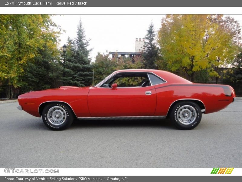  1970 Cuda Hemi Rallye Red