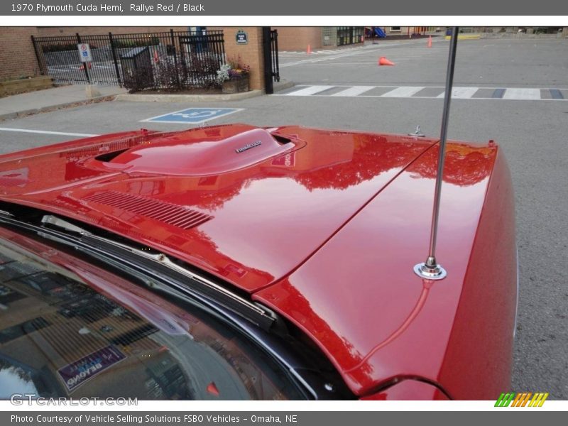 Rallye Red / Black 1970 Plymouth Cuda Hemi