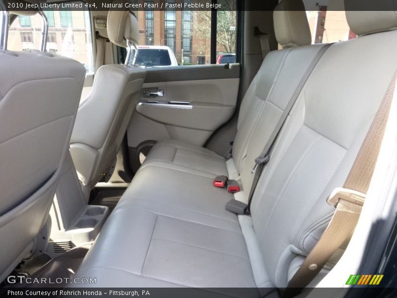 Natural Green Pearl / Pastel Pebble Beige 2010 Jeep Liberty Limited 4x4
