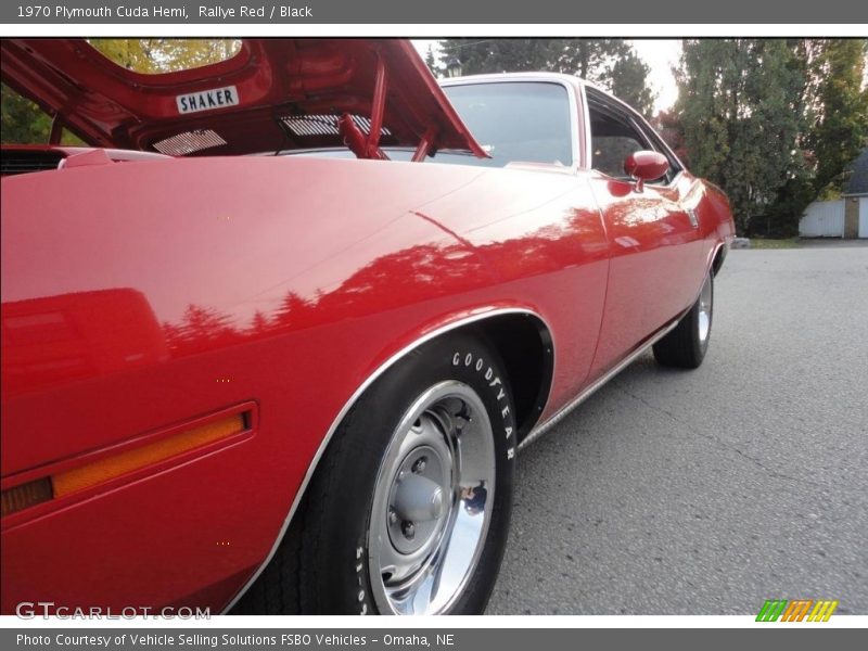 Rallye Red / Black 1970 Plymouth Cuda Hemi