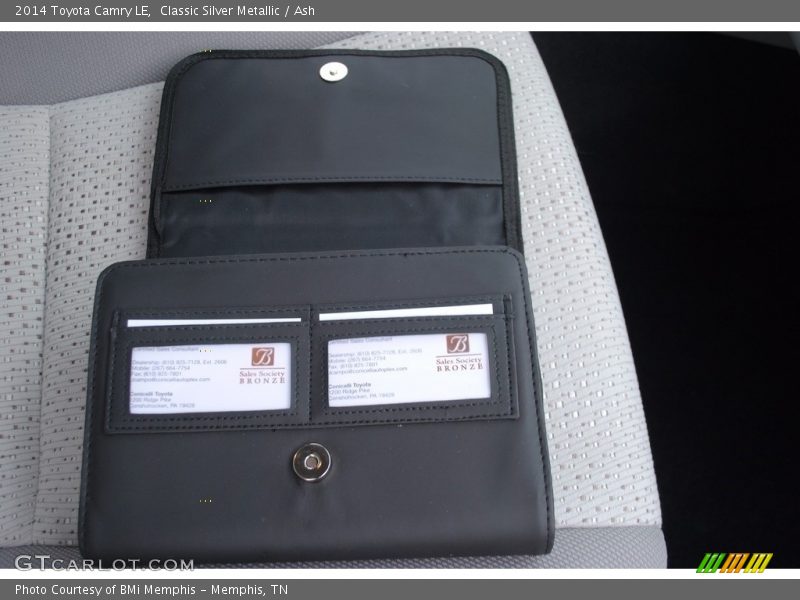 Classic Silver Metallic / Ash 2014 Toyota Camry LE