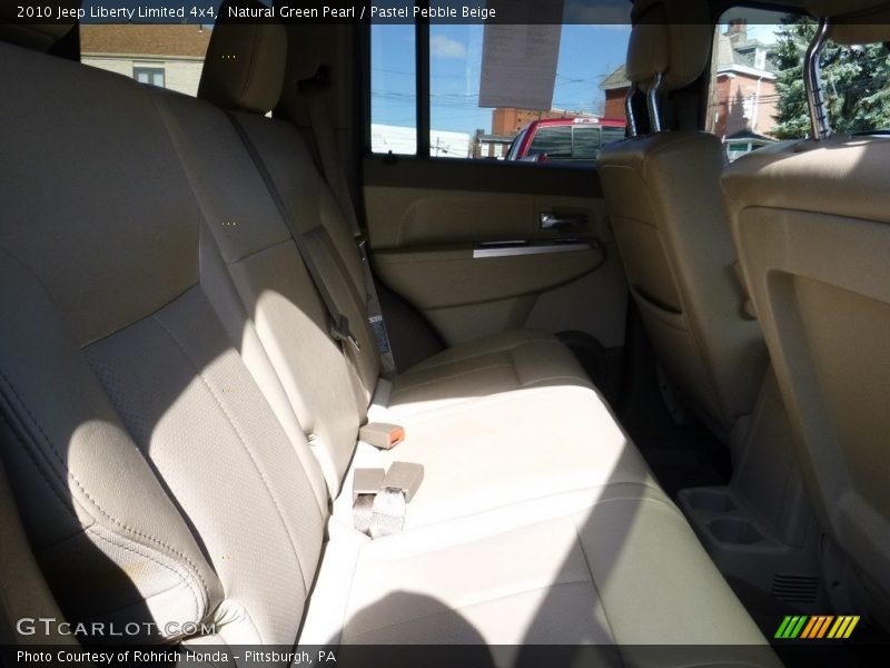 Natural Green Pearl / Pastel Pebble Beige 2010 Jeep Liberty Limited 4x4