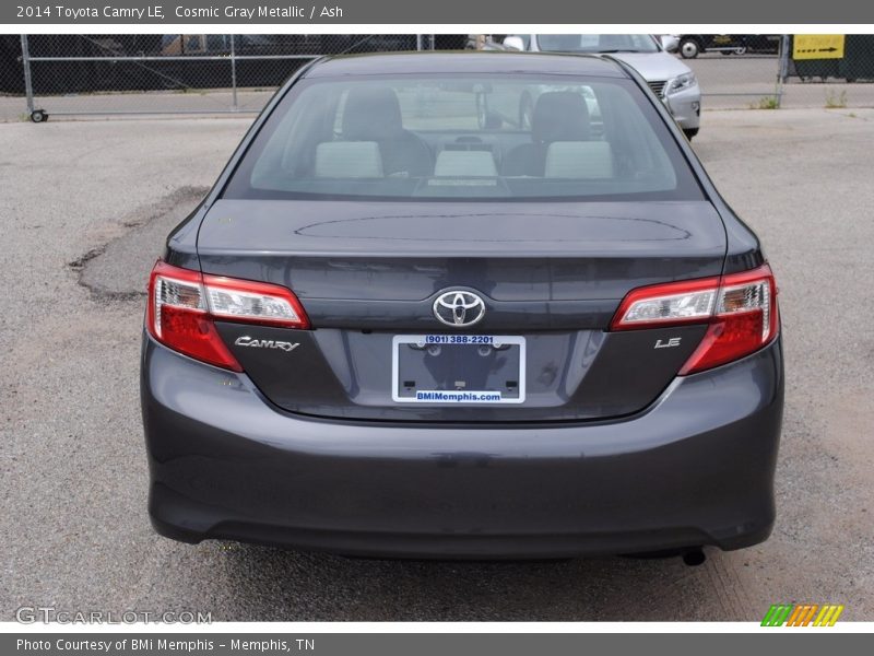 Cosmic Gray Metallic / Ash 2014 Toyota Camry LE