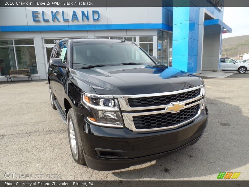 Black / Jet Black 2016 Chevrolet Tahoe LS 4WD