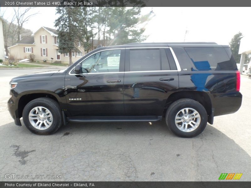 Black / Jet Black 2016 Chevrolet Tahoe LS 4WD