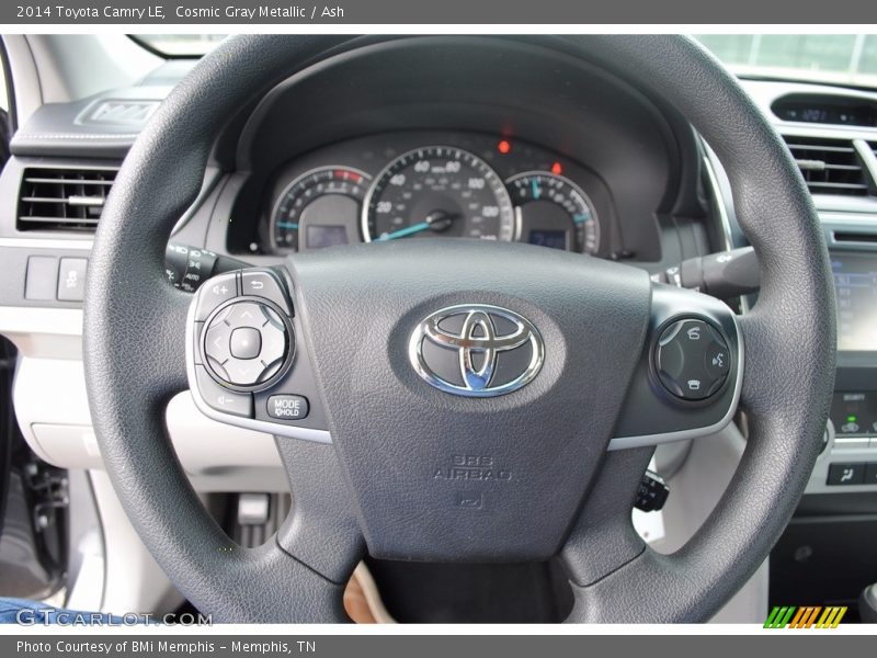 Cosmic Gray Metallic / Ash 2014 Toyota Camry LE