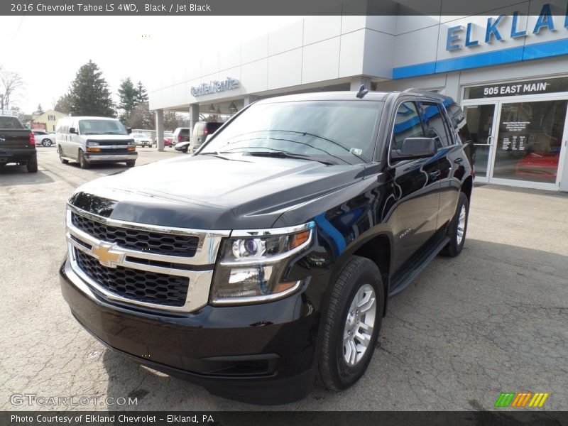 Black / Jet Black 2016 Chevrolet Tahoe LS 4WD