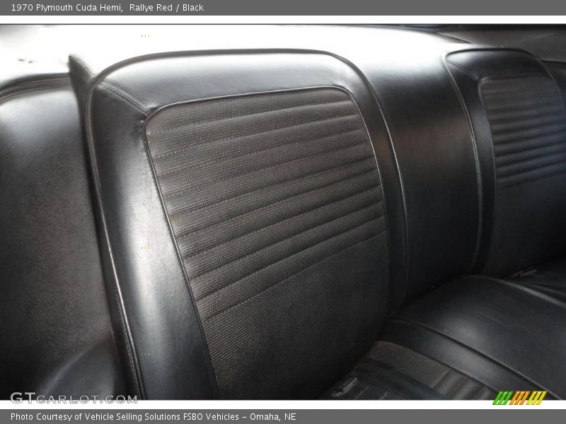 Rallye Red / Black 1970 Plymouth Cuda Hemi