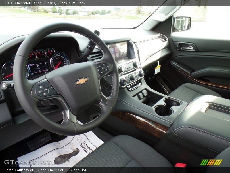 Black / Jet Black 2016 Chevrolet Tahoe LS 4WD