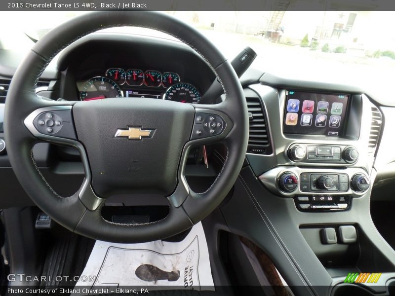 Black / Jet Black 2016 Chevrolet Tahoe LS 4WD