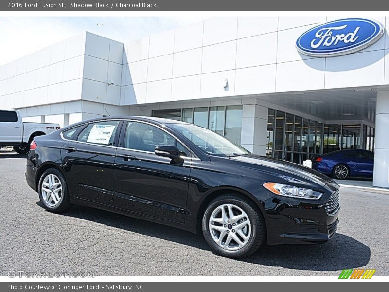 Shadow Black / Charcoal Black 2016 Ford Fusion SE