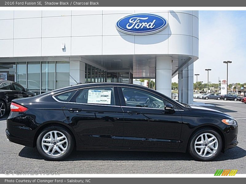 Shadow Black / Charcoal Black 2016 Ford Fusion SE