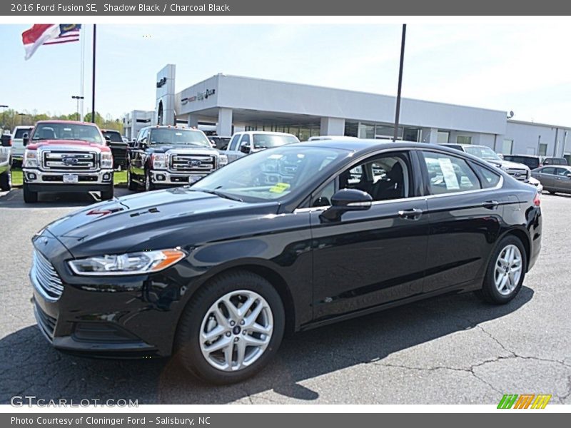 Shadow Black / Charcoal Black 2016 Ford Fusion SE