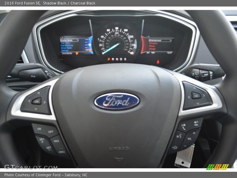 Shadow Black / Charcoal Black 2016 Ford Fusion SE