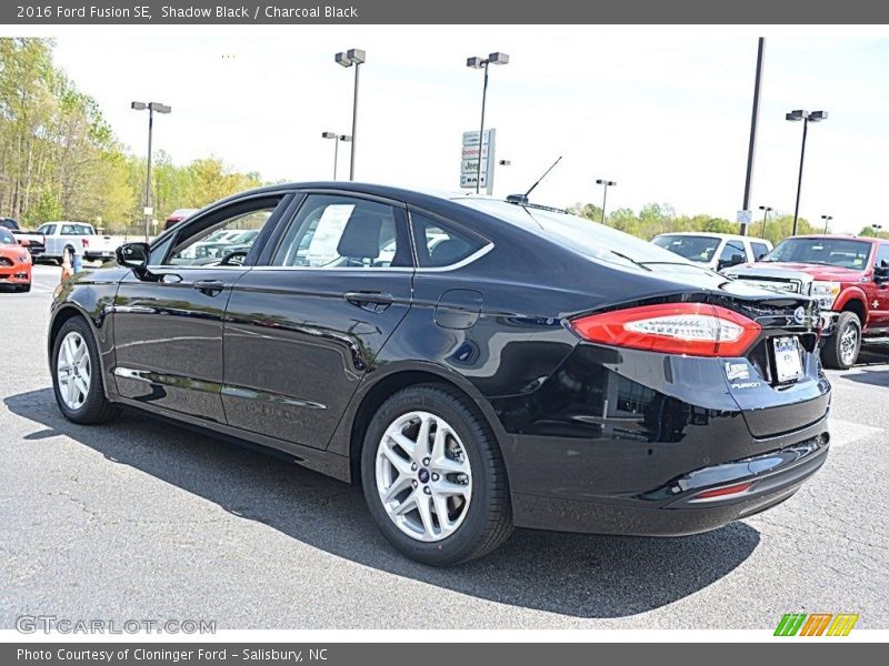 Shadow Black / Charcoal Black 2016 Ford Fusion SE