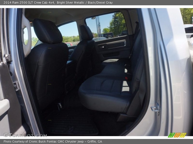 Bright Silver Metallic / Black/Diesel Gray 2014 Ram 2500 SLT Crew Cab 4x4