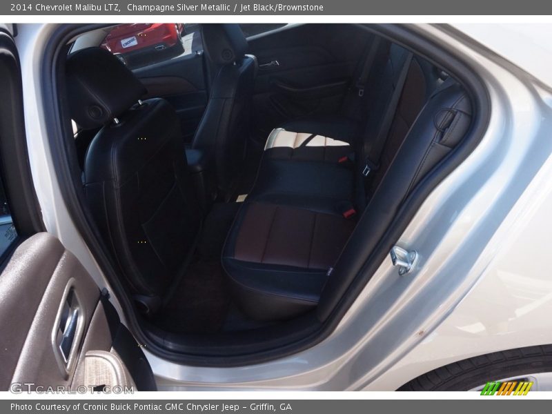 Champagne Silver Metallic / Jet Black/Brownstone 2014 Chevrolet Malibu LTZ
