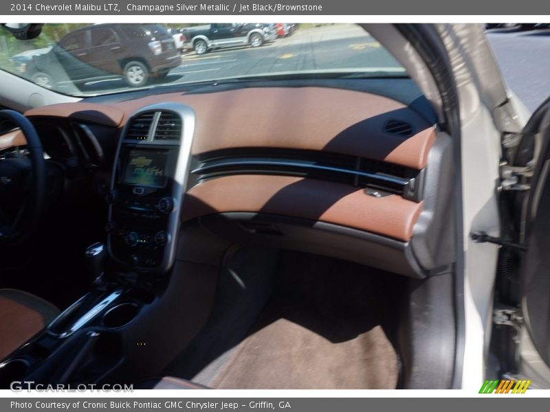 Champagne Silver Metallic / Jet Black/Brownstone 2014 Chevrolet Malibu LTZ
