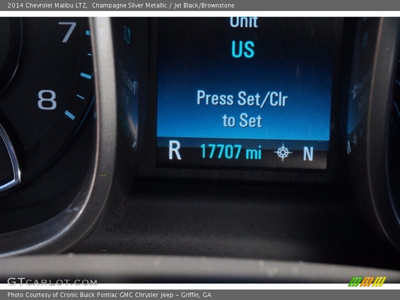 Champagne Silver Metallic / Jet Black/Brownstone 2014 Chevrolet Malibu LTZ