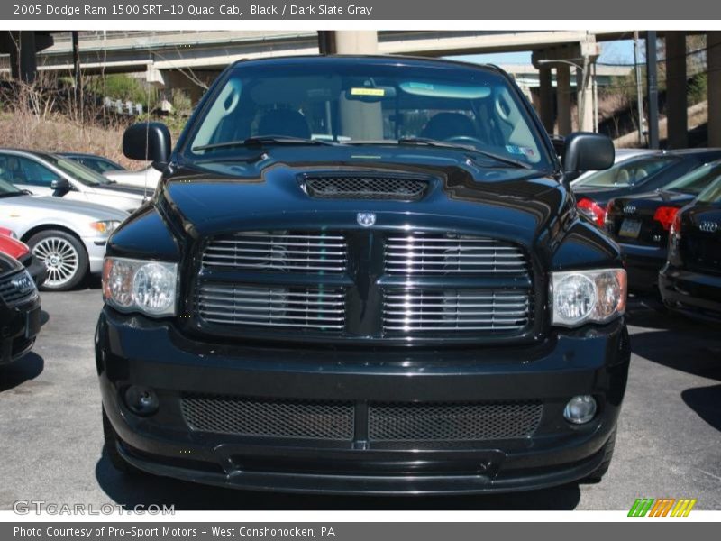 Black / Dark Slate Gray 2005 Dodge Ram 1500 SRT-10 Quad Cab