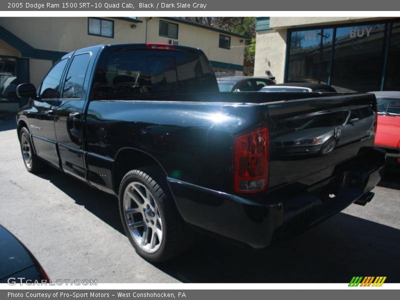 Black / Dark Slate Gray 2005 Dodge Ram 1500 SRT-10 Quad Cab