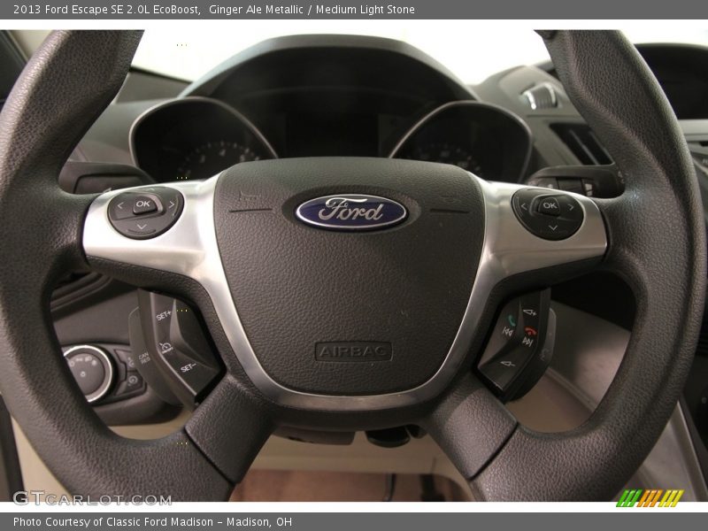 Ginger Ale Metallic / Medium Light Stone 2013 Ford Escape SE 2.0L EcoBoost