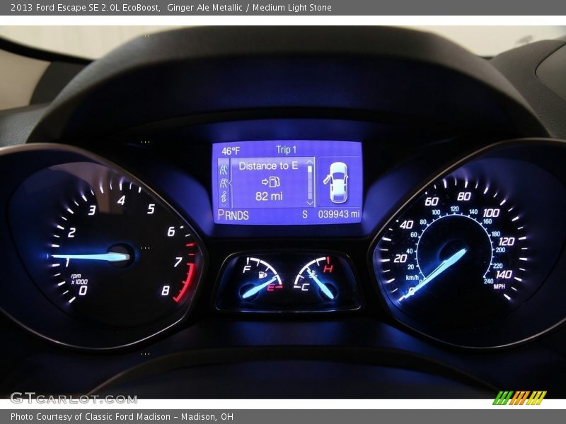 Ginger Ale Metallic / Medium Light Stone 2013 Ford Escape SE 2.0L EcoBoost