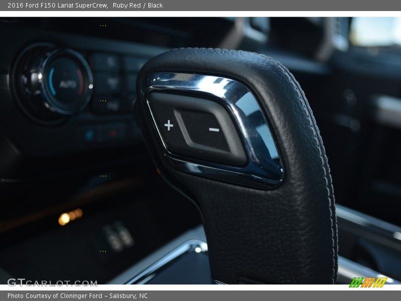 Ruby Red / Black 2016 Ford F150 Lariat SuperCrew