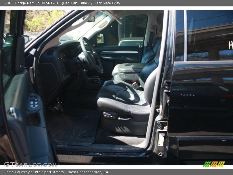 Black / Dark Slate Gray 2005 Dodge Ram 1500 SRT-10 Quad Cab