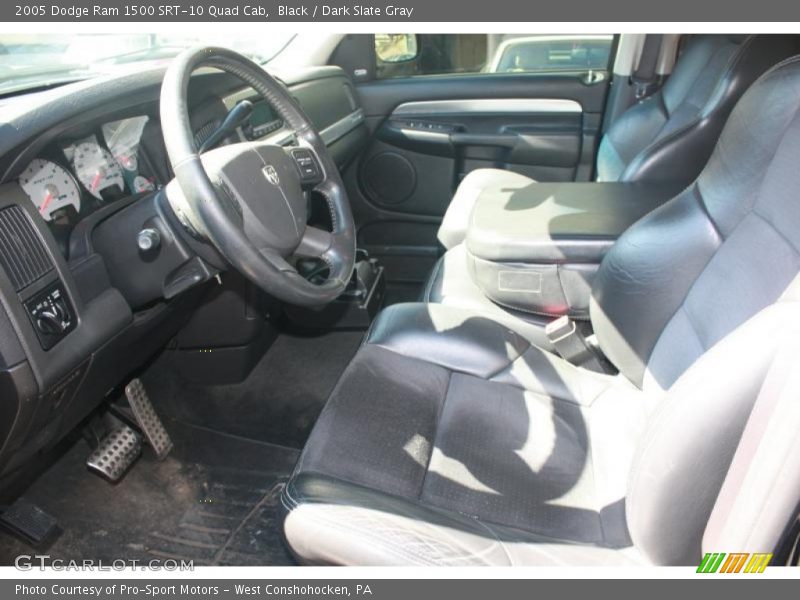 Black / Dark Slate Gray 2005 Dodge Ram 1500 SRT-10 Quad Cab