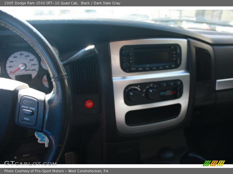 Black / Dark Slate Gray 2005 Dodge Ram 1500 SRT-10 Quad Cab