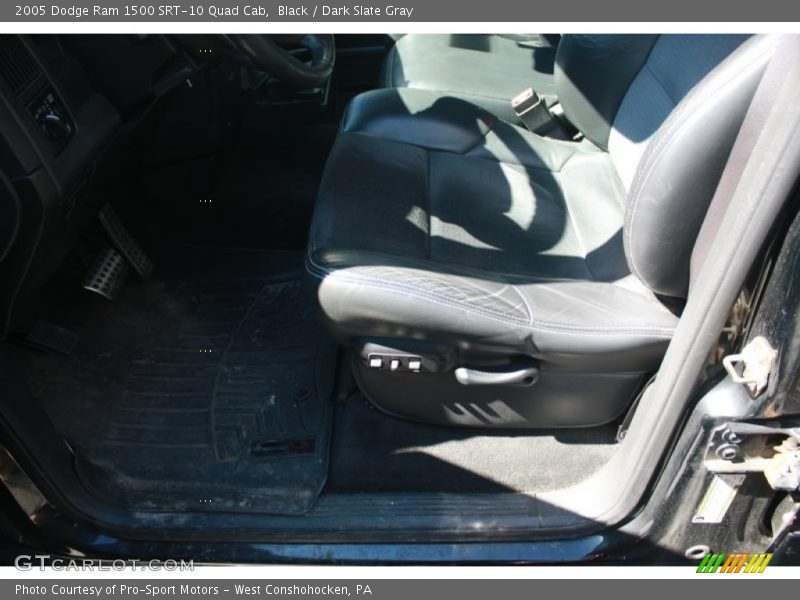 Black / Dark Slate Gray 2005 Dodge Ram 1500 SRT-10 Quad Cab