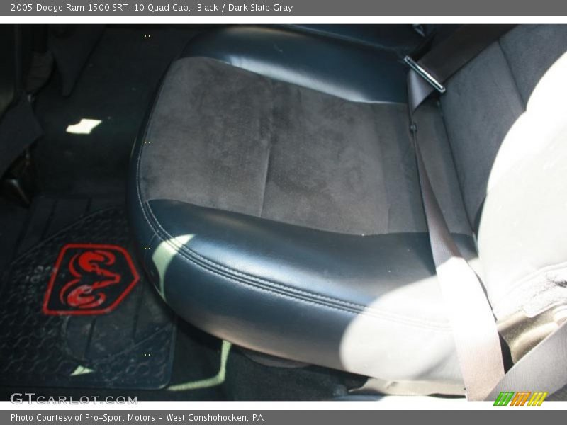 Black / Dark Slate Gray 2005 Dodge Ram 1500 SRT-10 Quad Cab