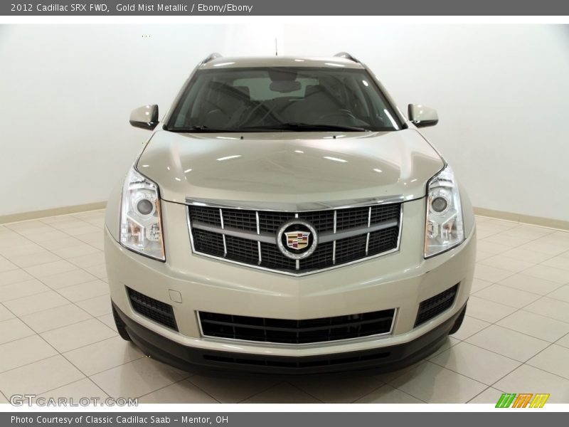 Gold Mist Metallic / Ebony/Ebony 2012 Cadillac SRX FWD