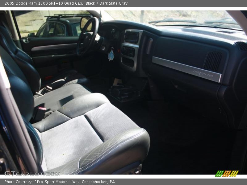 Black / Dark Slate Gray 2005 Dodge Ram 1500 SRT-10 Quad Cab