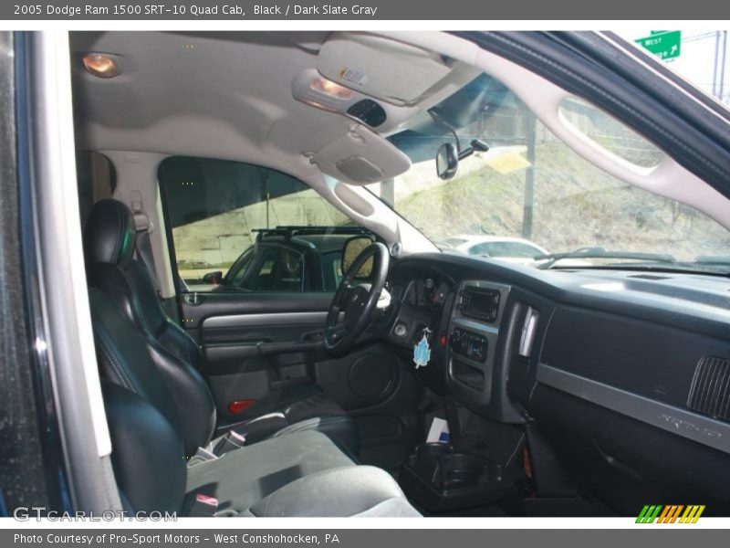 Black / Dark Slate Gray 2005 Dodge Ram 1500 SRT-10 Quad Cab