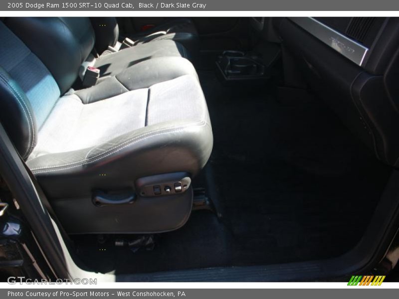 Black / Dark Slate Gray 2005 Dodge Ram 1500 SRT-10 Quad Cab