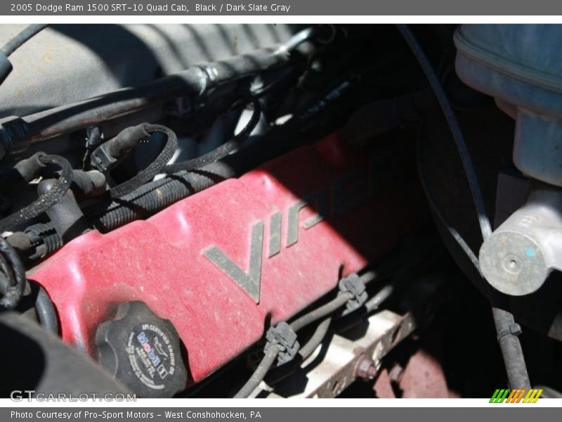 Black / Dark Slate Gray 2005 Dodge Ram 1500 SRT-10 Quad Cab