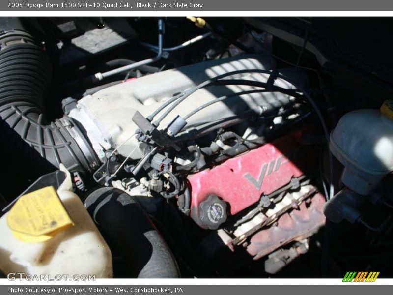Black / Dark Slate Gray 2005 Dodge Ram 1500 SRT-10 Quad Cab