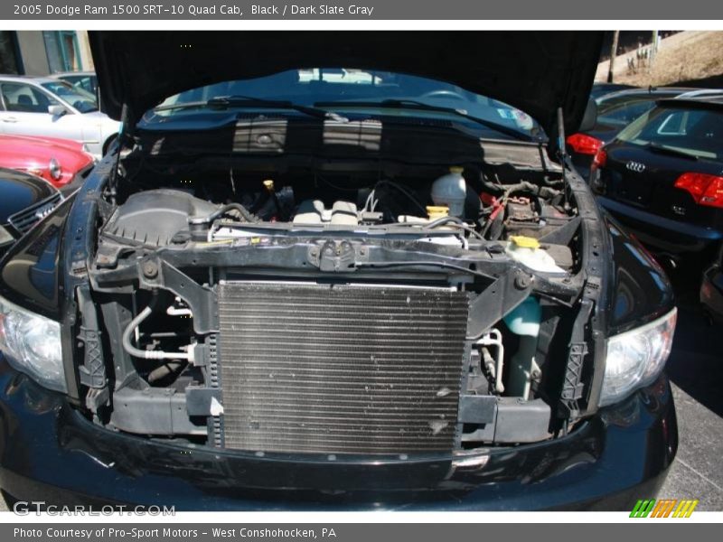 Black / Dark Slate Gray 2005 Dodge Ram 1500 SRT-10 Quad Cab
