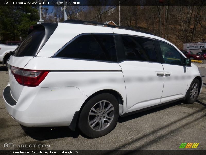 Taffeta White / Truffle 2011 Honda Odyssey EX-L