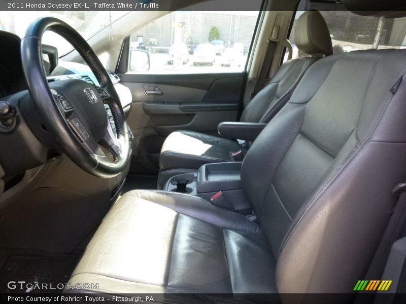 Taffeta White / Truffle 2011 Honda Odyssey EX-L