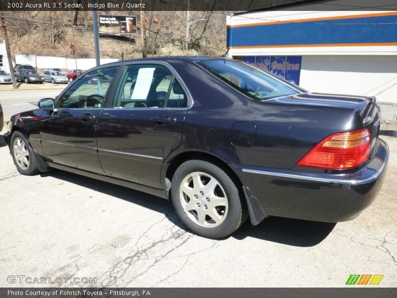Indigo Blue / Quartz 2002 Acura RL 3.5 Sedan