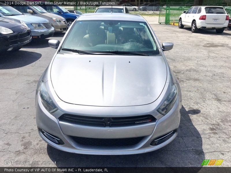 Billet Silver Metallic / Black/Light Tungsten 2014 Dodge Dart SXT