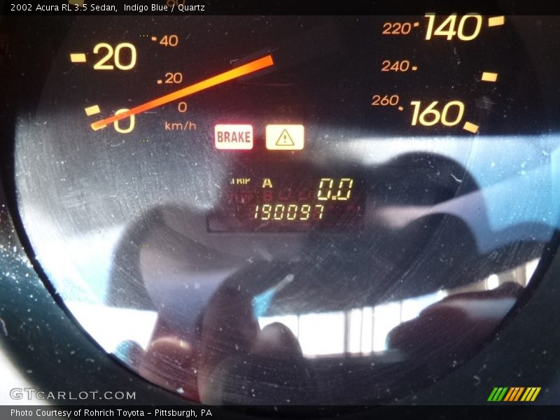 Indigo Blue / Quartz 2002 Acura RL 3.5 Sedan